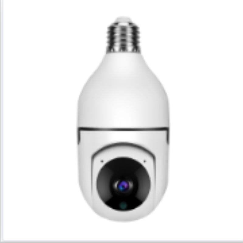 VisionCam 360 Pro – Câmera WiFi 1080P com Zoom 4X em Formato Lâmpada E27 e Monitoramento Inteligente 5G