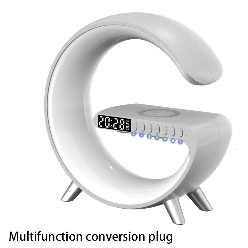 G-Smart Light Pro – Lâmpada LED com Alto-Falante Bluetooth e Carregamento Sem Fio Integrado